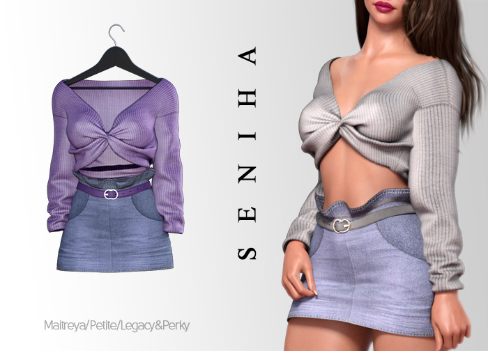 Seniha. Lidiane Set // Purple