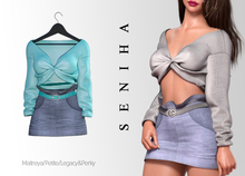Seniha. Lidiane Set // Teal