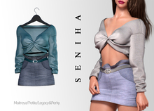 Seniha. Lidiane Set // Aqua