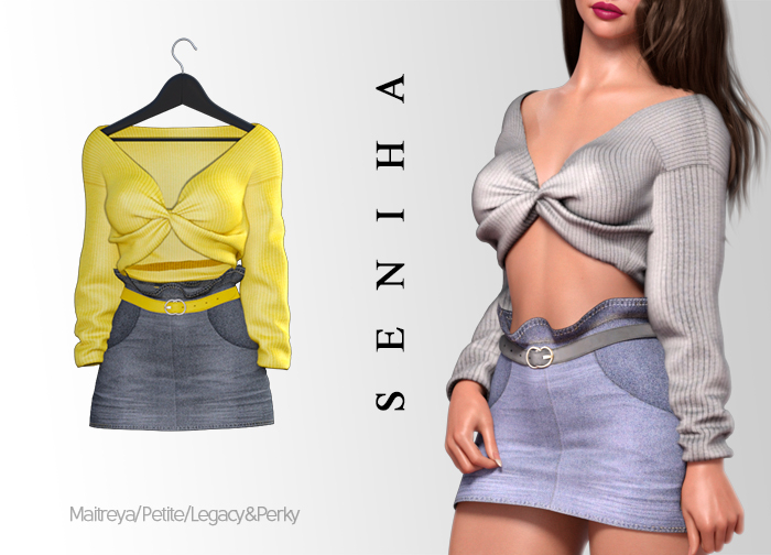 Seniha. Lidiane Set // Yellow