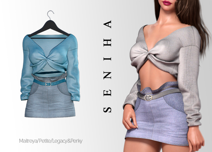 Seniha. Lidiane Set // Blue