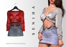 Seniha. Lidiane Set // Red