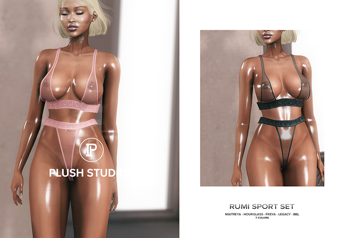 PlushStudios. Rumi Sport Bra - DEMO