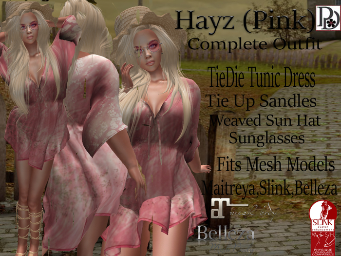 !PD-HayzTunicPink