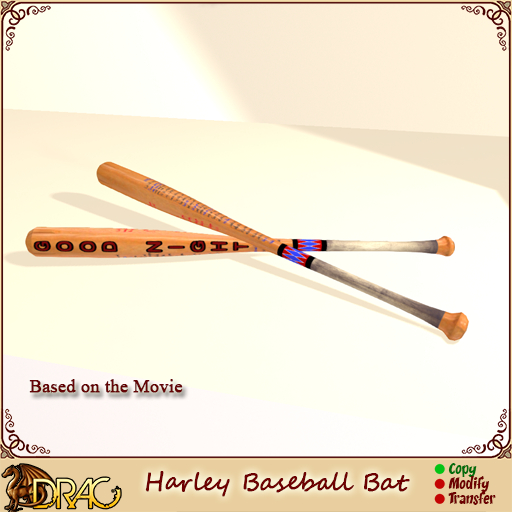 [Drac] Harley Baseball Bat