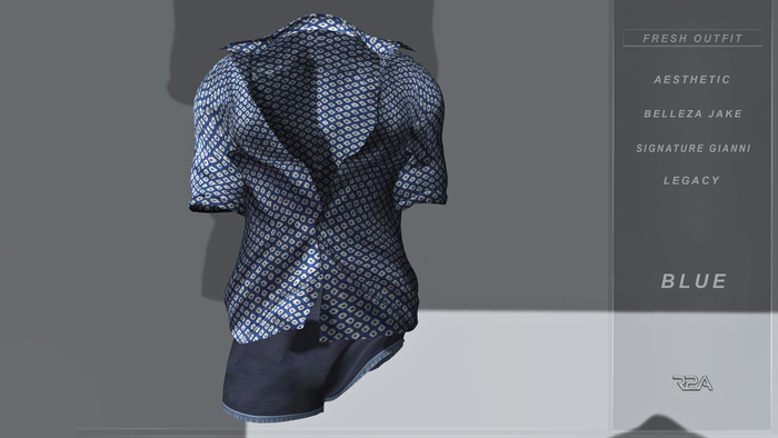 R2A- FRESH OUTFIT BLUE