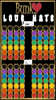 Second Life Marketplace - Bunk. LOVE/HATE Rings FATPACK