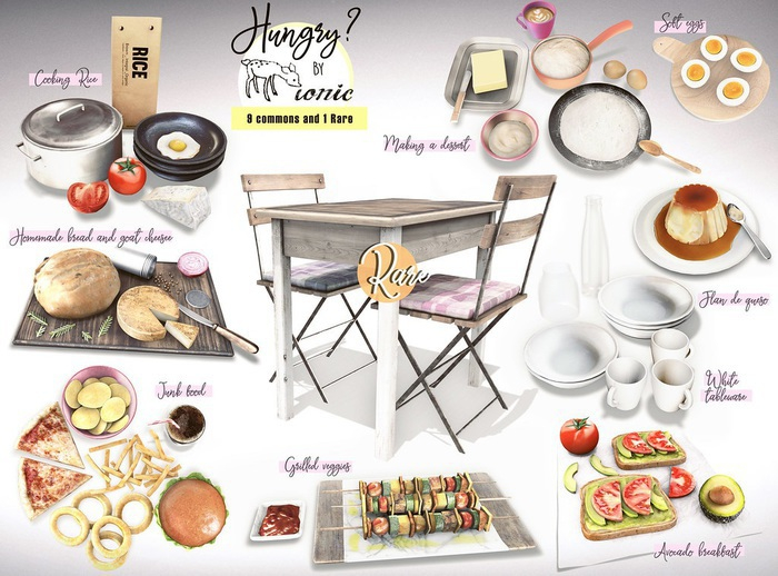ionic : White  tableware