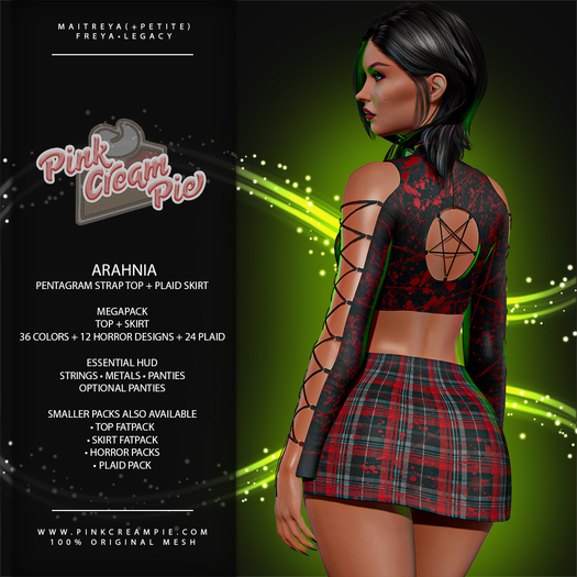 !PCP :: Arahnia Skirt [FATPACK]