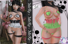 - MicRo - Dafna Lingerie Green Pink