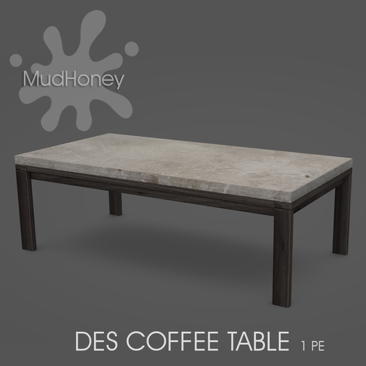 MudHoney Des Coffee Table