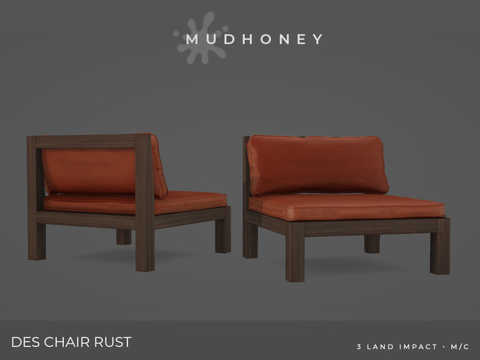 MudHoney Des Chair - Rust