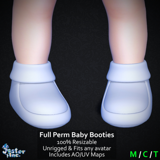 [Jester Inc.] Full Perm Baby Booties! - Add to Unpack