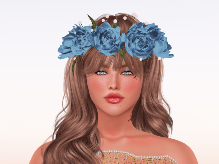 .ZADA, Roses Wreath Blue