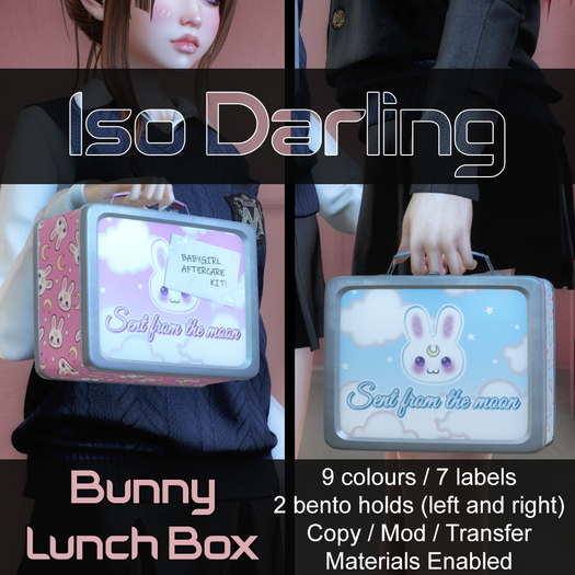 Iso Darling - Bunny Lunch Box (add)