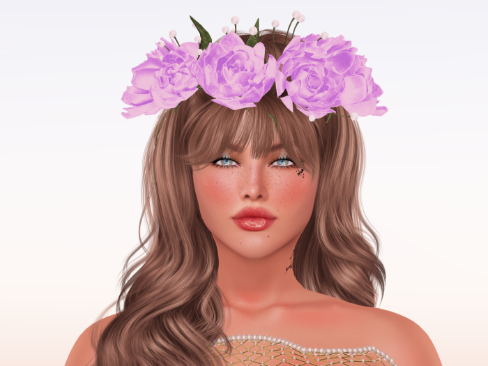 .ZADA, Roses Wreath Lilac