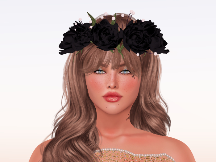 .ZADA, Roses Wreath Black V2