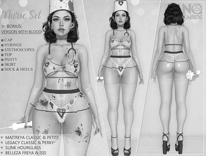 DEMO No Cabide :: Nurse Set (2020)