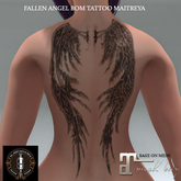 WL-Fallen Angel Wings BOM Tattoo 