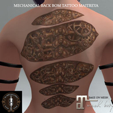 WL-Mechanical Back Bom Tattoo 