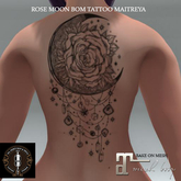 WL-Rose Moon Back BOM Tattoo Maitreya