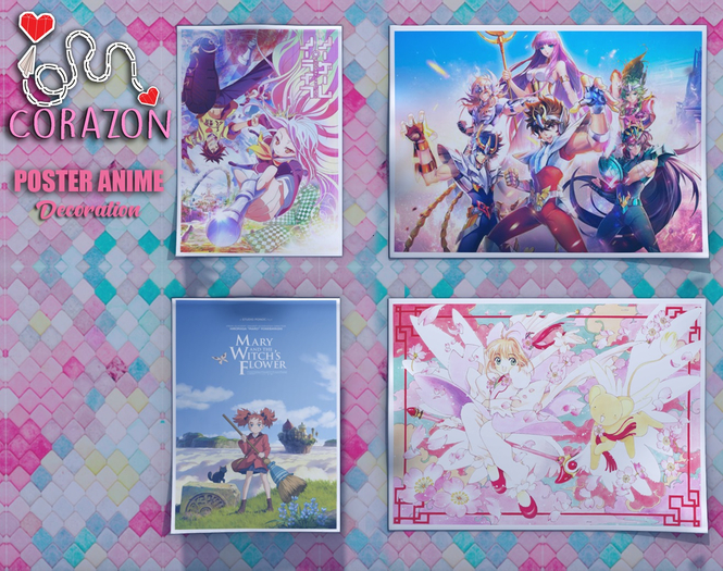 {Corazon} Wall Poster  Anime