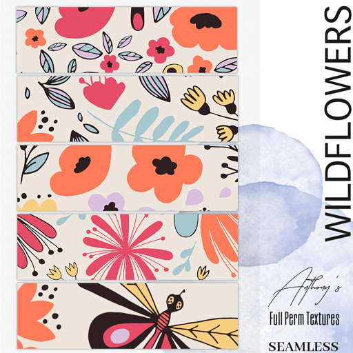 Anthony's Full Perm Textures - Wild Flower Pack