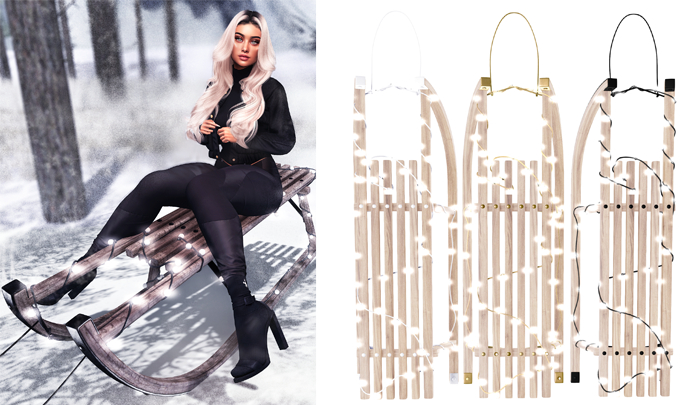 Lavish / Starlight Sleigh / Wood 2 /Open