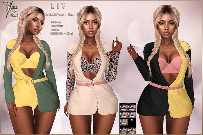 >> UnPack HUD << YELIZ MESH "LIV" - DEMO