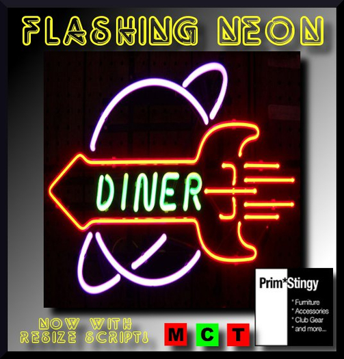 Prim*Stingy Neon - Diner Rocket