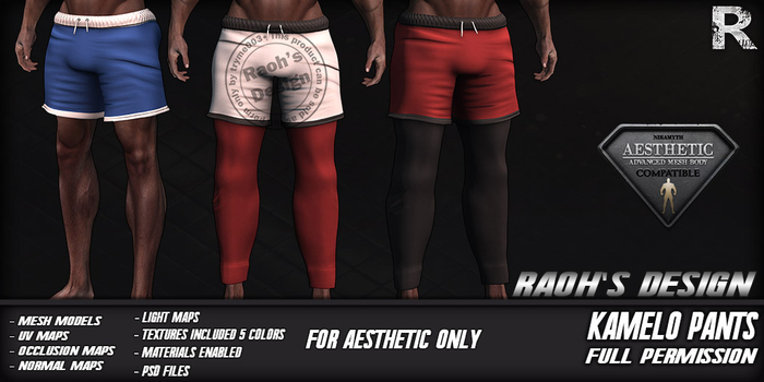 -Raoh- Kamelo Pants For Aesthetic -DEMO-