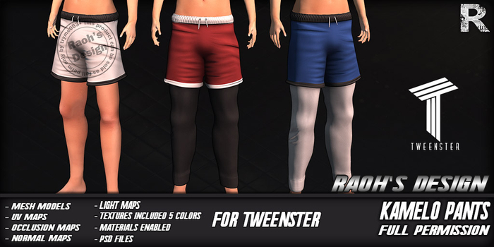 -Raoh- Kamelo Pants For TWEENSTER -DEMO-