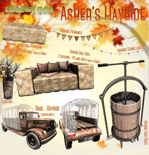 :CP: Asher's Hayride Fruit Press