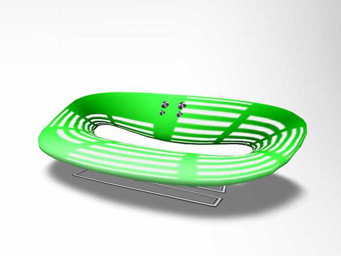 D: cuddle sofa EQ green
