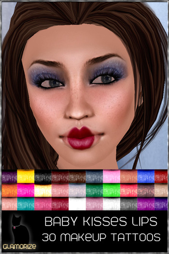 .:Glamorize:. Baby Kisses Lips - 30 Colors