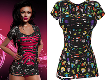 Ruby Ripped Dress [Sugarskull Fun] - Maitreya (+Petite) • Freya • Legacy