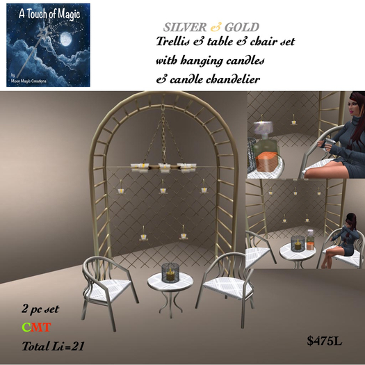 Trellis with Table Chair set-Box
