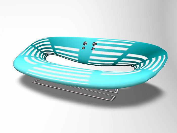 D: cuddle sofa EQ teal