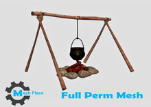 Mesh Place - Campfire (add to unpack)
