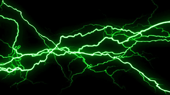 Green Lightning GIF