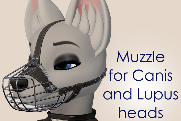 Canis/Lupus Basket Muzzle