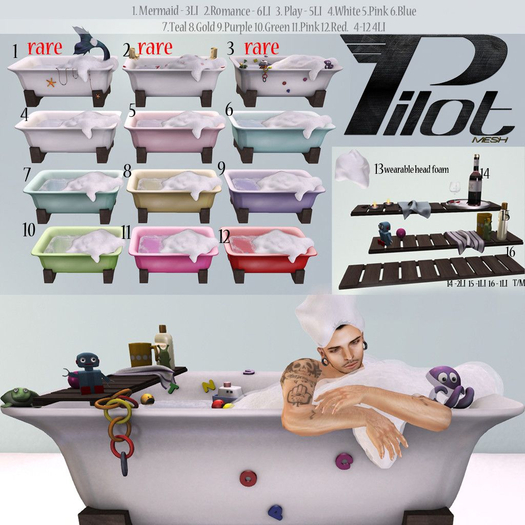 PILOT - Bathtime [ Gold ]