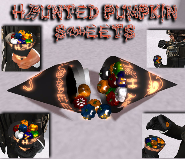 Haunted pumpkin sweets