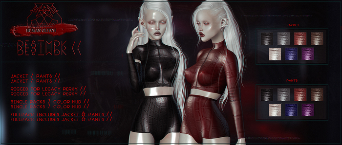 HUMAN GLITCH // RESTMPK / PANTS (wear)
