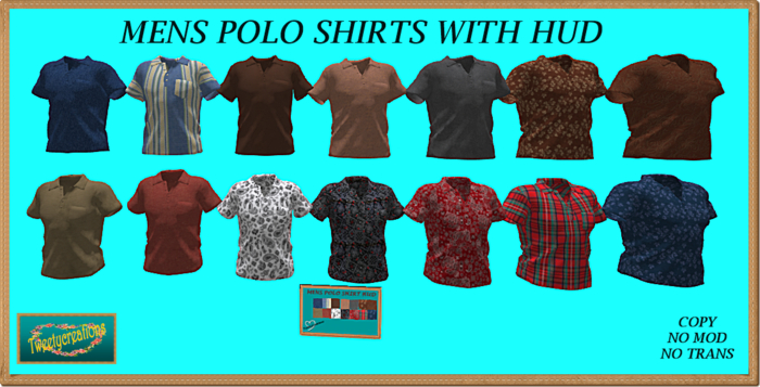 MENS POLO SHIRT WITH HUDV2