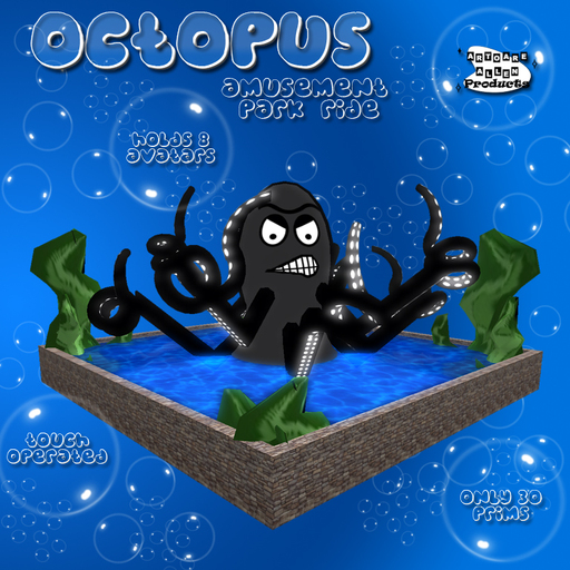 Octopus Amusement Park Thrill Ride