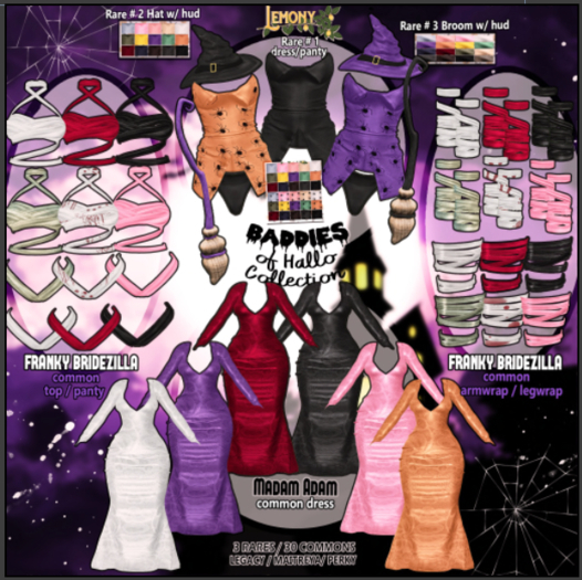 .Lemony. Baddies Franky Bridezilla Legwrap/ruby M