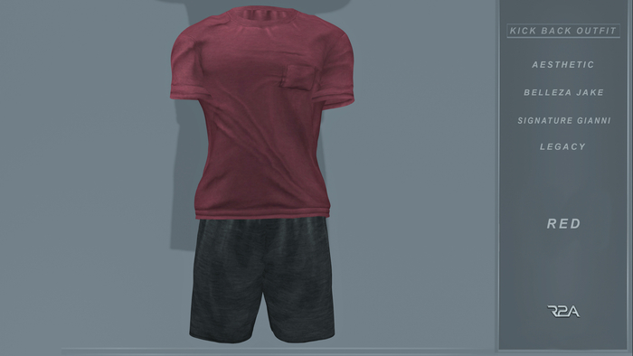 R2A-KICK BACK OUTFIT RED
