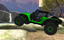 NIGHTFIRE SLEDS JEEP ROCK CRAWLER GREEN