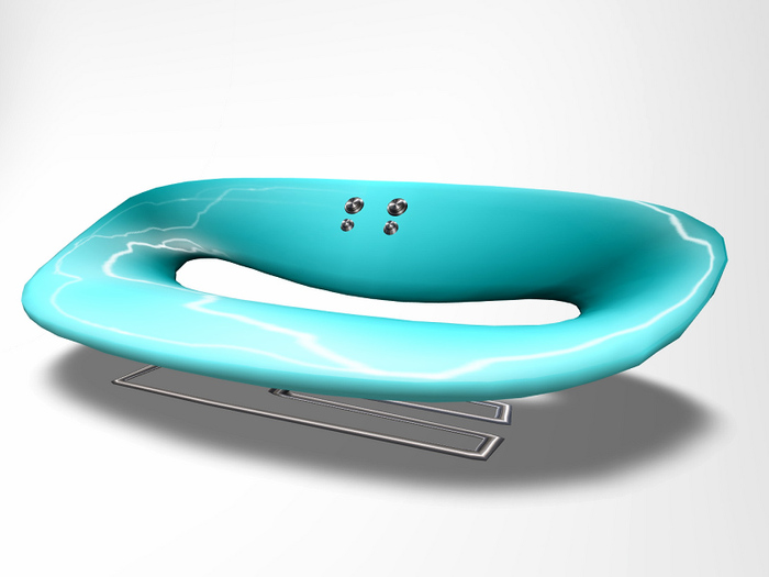 D: cuddle sofa lightning teal